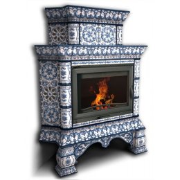 Каминная облицовка КимрПечь Кострома угловая двухъярусная Февраль